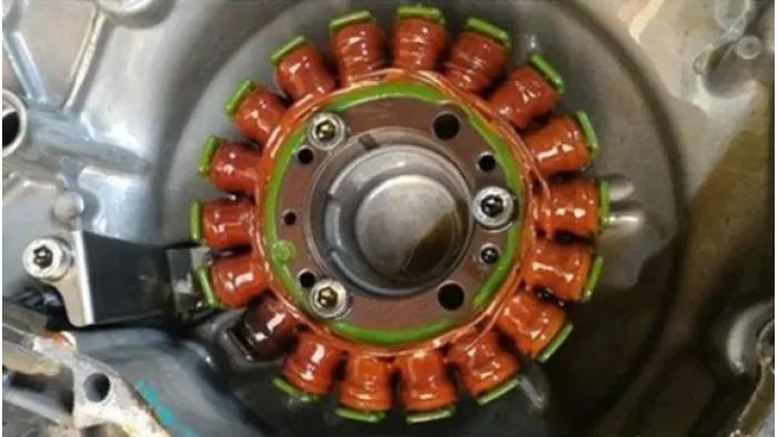 Ilustrasi spul pada motor. (ist)