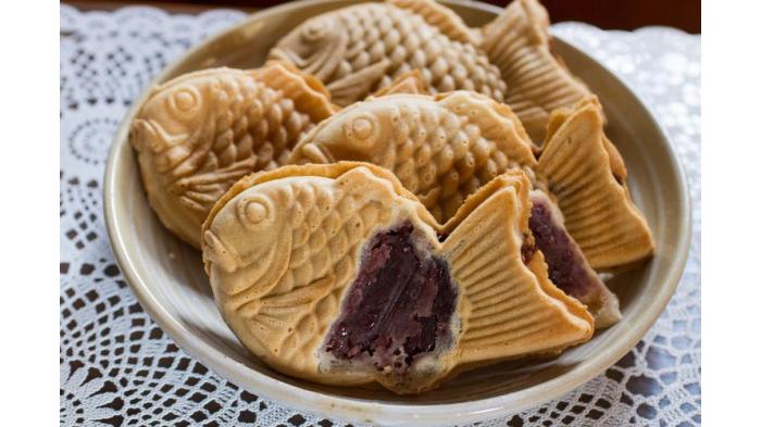 Ilustrasi taiyaki dessert ala Jepang. (Shutterstock)