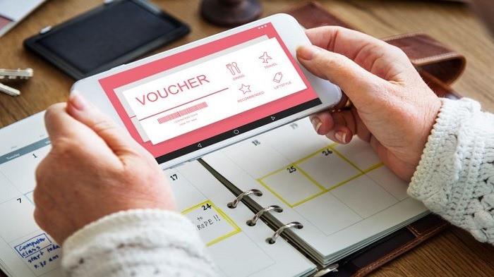 Ilustrasi voucher belanja (kompas.com)
