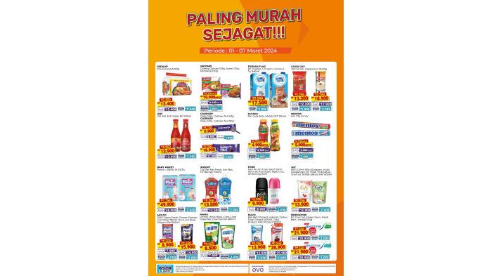 Katalog Promo Alfamart Terbaru 1-15 Maret 2024. (Alfamart)
