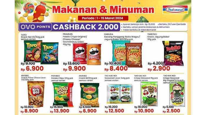 Katalog promo Indomaret 1-15 Maret 2024 | Indomaret