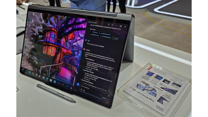 Laptop Lenovo Yoga 9i 2-in-1 (14 inci Gen 9) | Kompas.com/Wahyunanda Kusuma