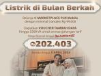 PLN Berikan Promo Tambah Daya Listrik hingga 5.500 VA, Berlaku Selama Bulan Ramadan 2024