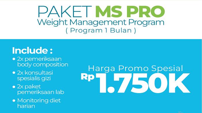 Paket Layanan Baru MS Pro dari Parahita Diagnostic Center. (Parahita)