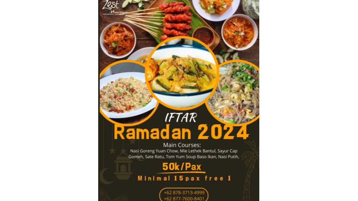 Promo Buka Puasa Bersama di Zest Yogyakarta. (Zest Yogyakarta)