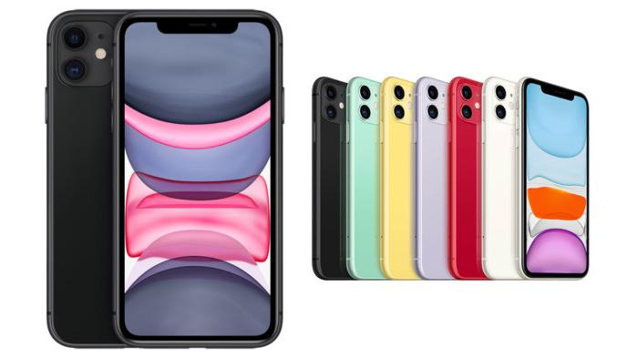 Tampilan iPhone 11 dengan varian warna lengkapnya | iBox