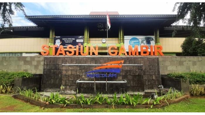 Ilustrasi Stasiun Gambir Jakarta. (Shutterstock)