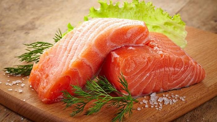 Ilustrasi ikan salmon dapat meningkatkan daya ingat. (shutterstock)