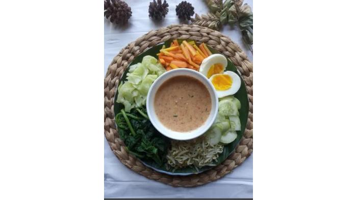 Ilustrasi pecel sayur | Cookpad