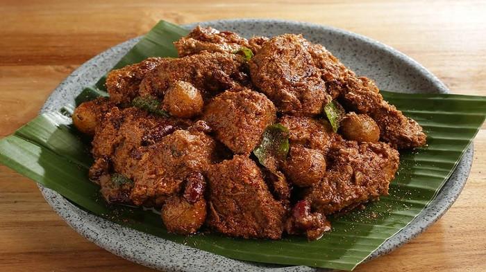 Ilustrasi rendang daging (kompas.com)