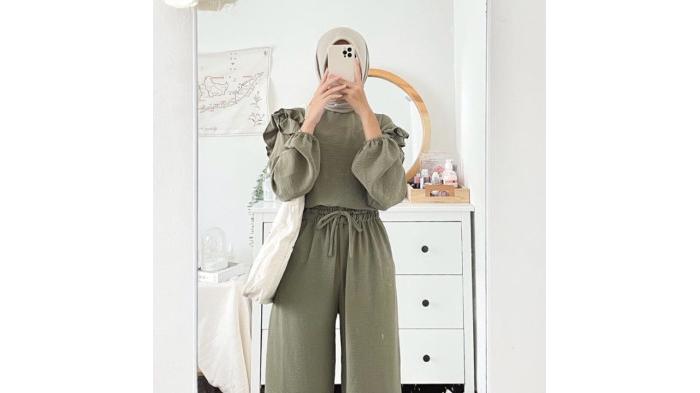 Outfit oneset cocok untuk mudik Lebaran | dok.Lazada
