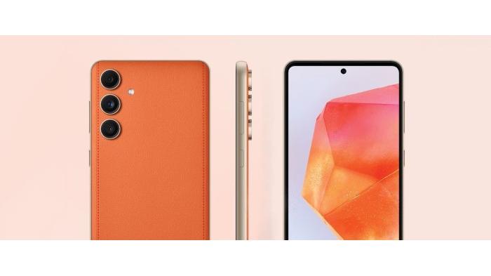 Samsung Galaxy C55 5G varian warna orage | GMSArena