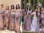 5 Bridesmaid Pernikahan Mahalini Raharja dengan Rizky Febian Tampil Cantik Gemparkan Publik, Lyodra Pakai Make Up Rp 10 Ribuan!