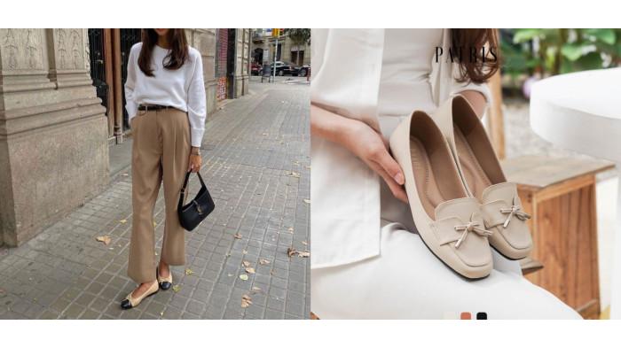 Ilustrasi OOTD flat shoes | Parapuan