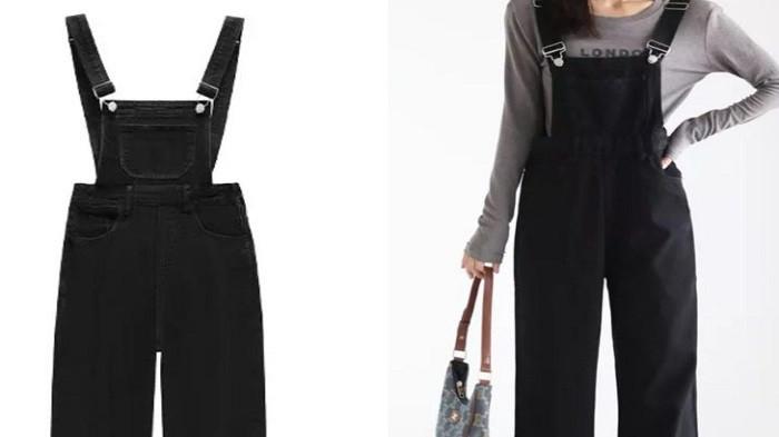 Jumpsuit monokrom (shopee.com)