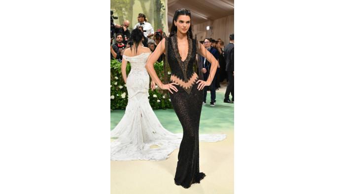 Penampilan Ariana Grande di Met Gala 2024. (Getty Images/John Shearer)