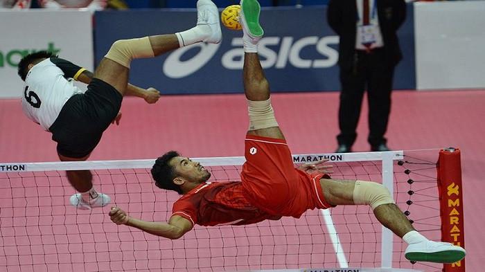Sepak takraw (kompas.com)