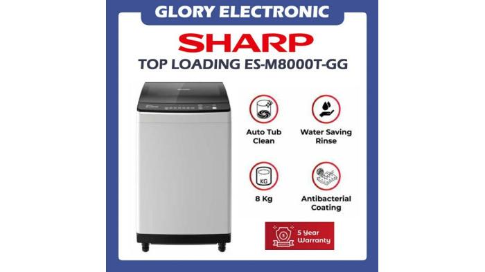 Sharp ES-F800T-BK (Tokopedia.com) 