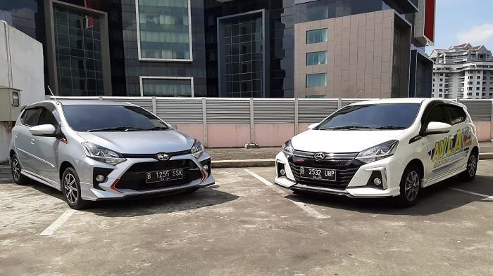 Toyota agya & calya (kompas.com)