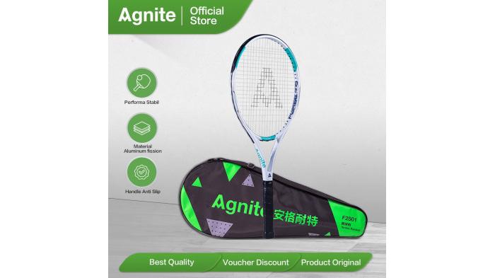 Agnite Tennis Racket - Rekomendasi Raket Tenis untuk Pemula. (Shopee)