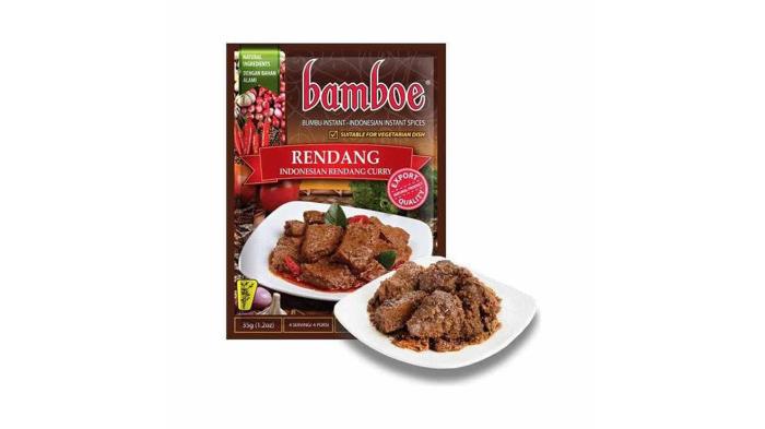 Bamboe bumbu rendang