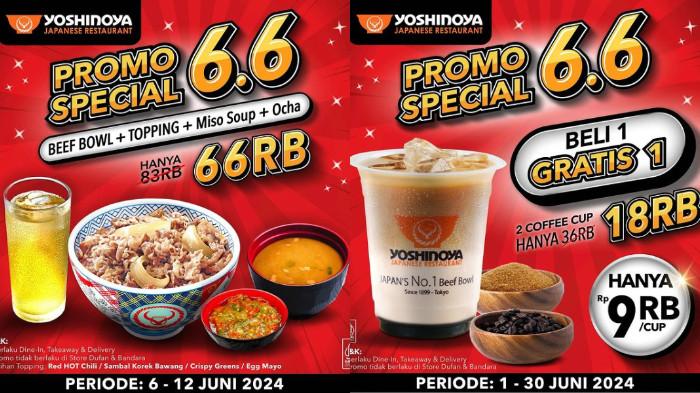 Promo Kuliner Spesial Tanggal Kembar 6.6. Tahun 2024. (dok. TribunJualbeli)