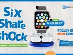 Yuk Ikutan Giveaway SIX SHARE SHOCK Tribun Jual Beli, Berlangsung sampai 6 Juni 2024 Saja Lho!