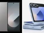 Cek Harga HP Lipat Samsung Galaxy Z Fold 6 dan Flip 6 yang Baru Meluncur