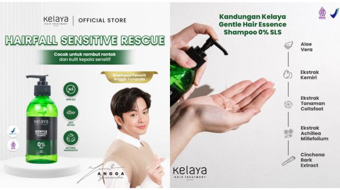 Kelaya Gentle Hair Essence Shampoo Non SLS