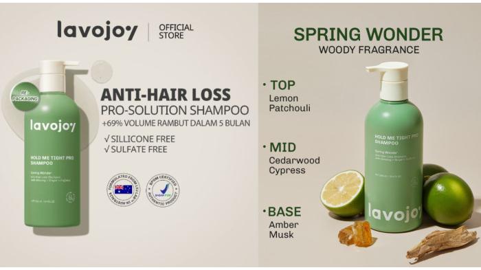Lavojoy Hold Me Tight Pro Shampoo Spring Wonder