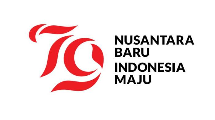 Tampilan Logo HUT ke-79 RI. 