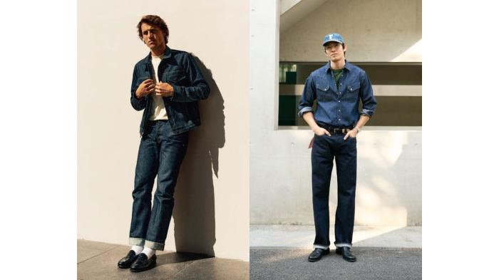 Ilustrasi denim on denim outfit | Pinterest