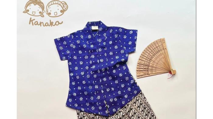 Koleksi Kebaya Anak dari Kanaka Official Shop/ Rekomendasi Toko Online Kebaya Anak. (Shopee/Kanaka Official Shop)
