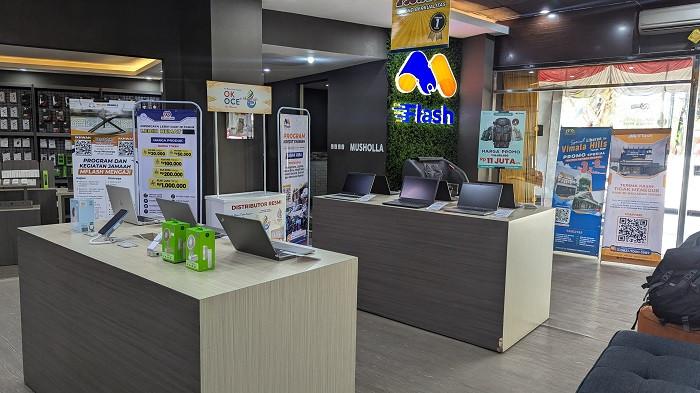 MFlash merupakan pusat perbaikan HP dan Laptop yang ada di Jakarta. (Dok. Mflash)