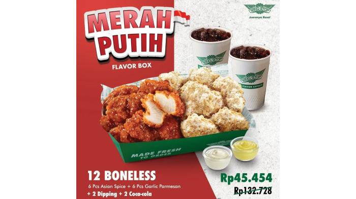 Promo 8.8 Wingstop. (Wingstop)