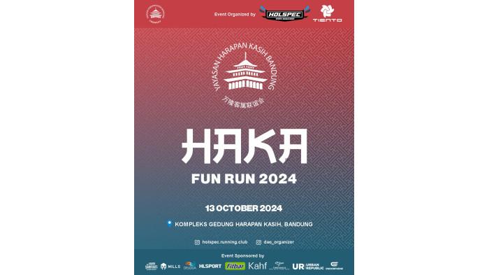 HAKA Fun Run 2024 yang dilaksanakan di Bandung. (Dok. HAKA Fun Run 2024)