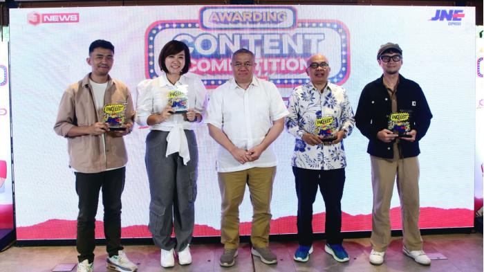 Para pemenang JNE Content Competition 2024. (Istimewa)