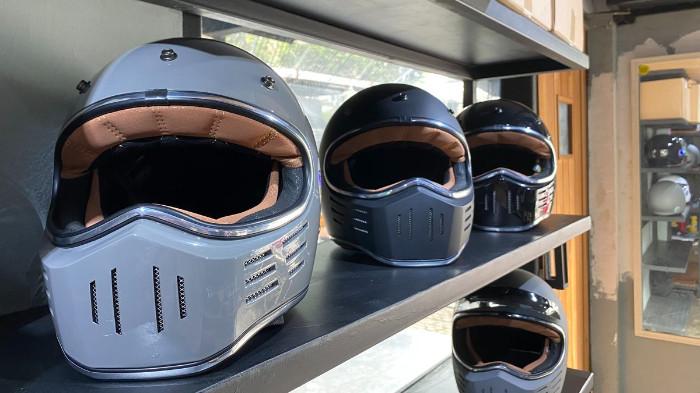 Ilustrasi Helm Full Face yang Cocok untuk Pria. (Kompas Otomotif)
