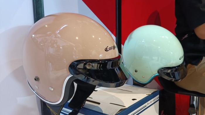 Ilustrasi Helm Half-Face. (Kompas.com)