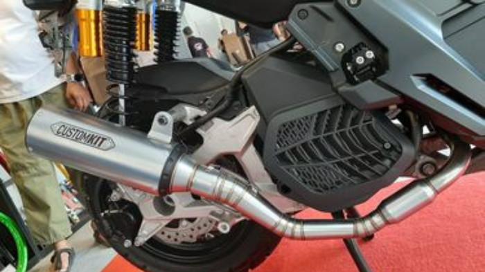 Ilustrasi Knalpot Aftermarket. (Kompas Otomotif)