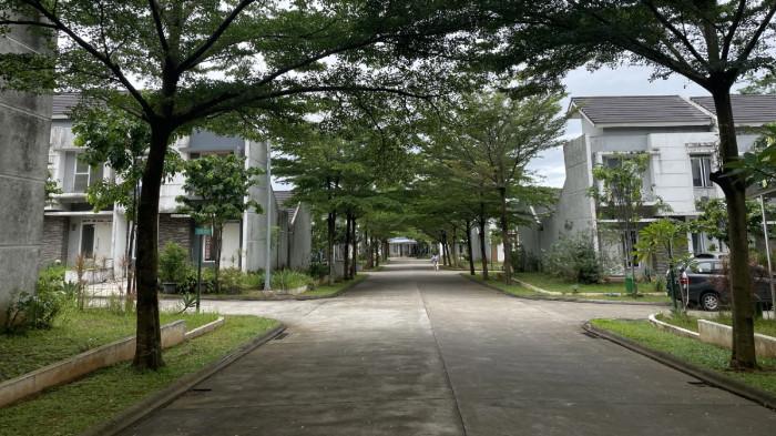 Ilustrasi Lingkungan Perumahan Yang Sejuk dan Asri. (Serpong Natura City)