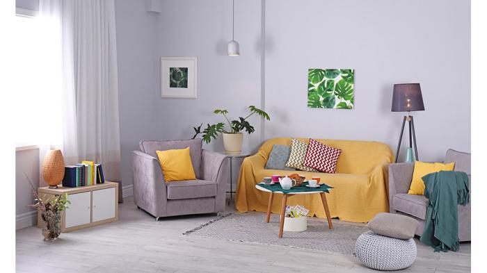 Ilustrasi Warna Pastel Pada Tembok. (Abir Pothi)