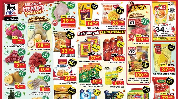 Cek Katalog Promo JSM Superindo 31 Oktober-2 November 2025, Ambil Daging Sepuasnya Bayar Rp 119.900 Saja