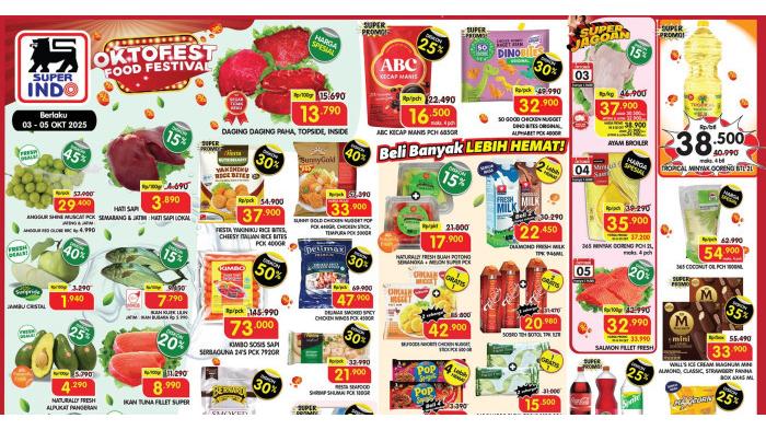 Katalog promo JSM Superindo 3-5 Oktober 2025 | Superindo