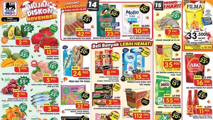 Cek Katalog Promo JSM Superindo 14-16 November 2025: Minyak Goreng 365 Murah, Molto Diskon 40 Pesen