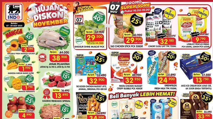 Cek Katalog Promo JSM Superindo 7-9 November 2025, Daging Sapi Segar Cuma Rp 13 Ribuan