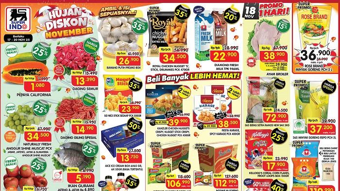Cek Katalog Promo Superindo 17-20 November 2025, Ambil Bawang Putih Sepuasnya Bayar Cuma Rp 20 Ribuan