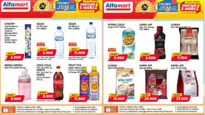 Katalog promo JSM Alfamart 21-23 November 2025 | Instagram @alfamart