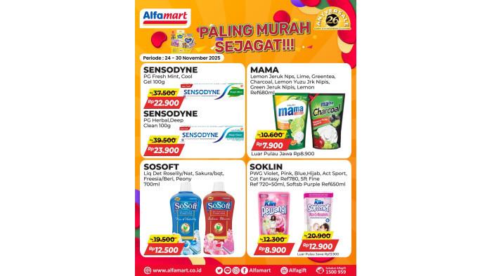 Katalog promo Paling Murah Sejagat!!! | Instagram @alfamartc