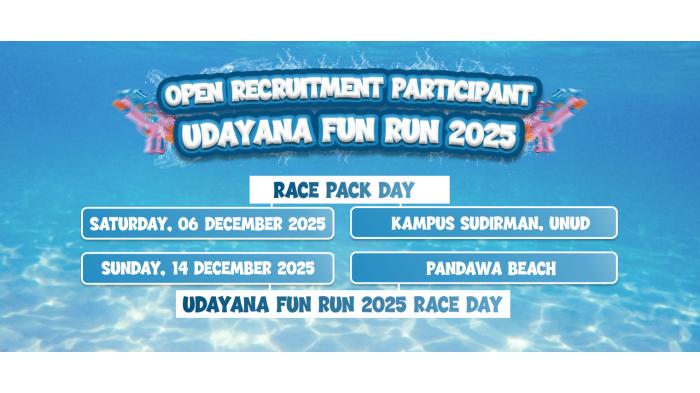 Udayana Fun Run 2025: Festival Lari Penuh Warna di Pantai Pandawa